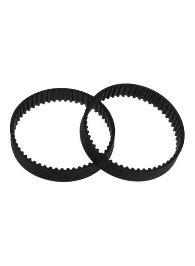 Buy 2-Piece 3D Printer Closed-Loop Timing Belt Set Black in UAE