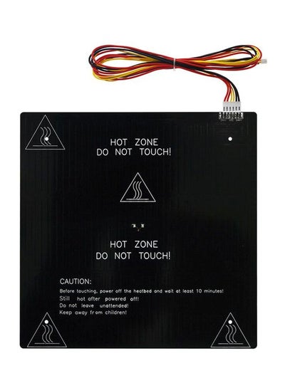 Buy 3D Printer Hotbed MK3 Heating Aluminum Plate Black in UAE