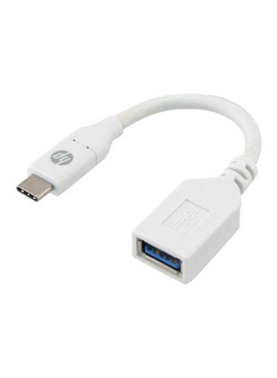 Buy USB-C To USB Connector Cable White in UAE