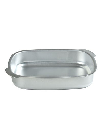 Buy Rectangular Oven Dish Silver 29cm in Saudi Arabia