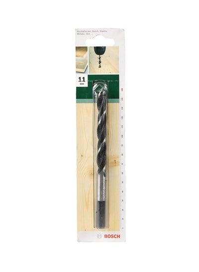 Buy Brad Point Wood Drill Bit Silver 150x11mm in UAE