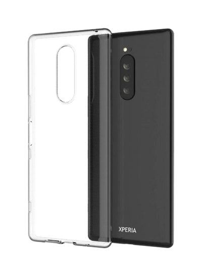 Buy Protective Case Cover For Sony Xperia 1 Clear in UAE