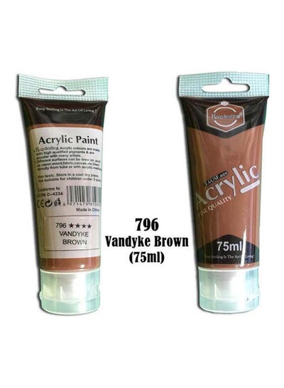 Buy Acrylic Paint Tube - No:796 Vandyke brown in Egypt