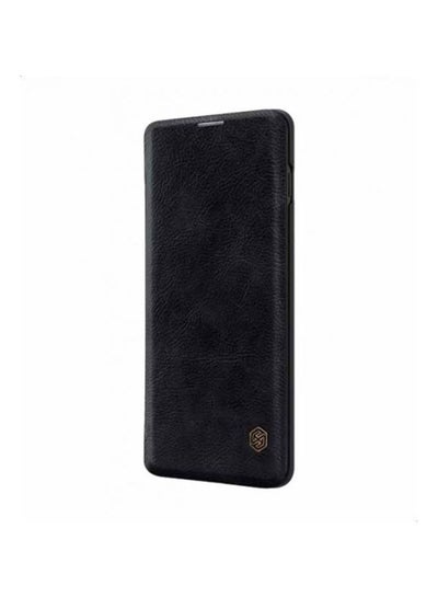 Buy Qin Flip Leather Case For Huawei P40 Black in Egypt