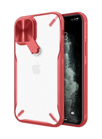 Buy Cyclops Case with a Camera Cover & Foldable Kickstand For Apple iPhone 12 Pro Max white in Egypt