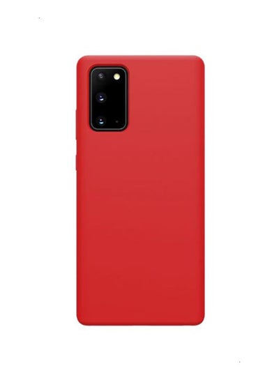 Buy Flex Pure Liquid Silicone Case For Samsung Galaxy Note 20 Red in Egypt