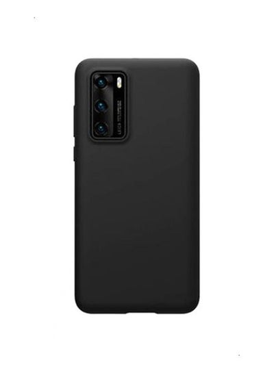 Buy Flex Pure Liquid Silicone Case For Huawei P40 Black in Egypt