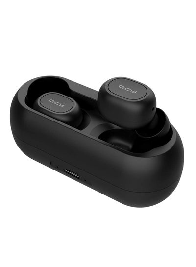 Buy T1C Bluetooth In-Ear Earphones Black in Saudi Arabia