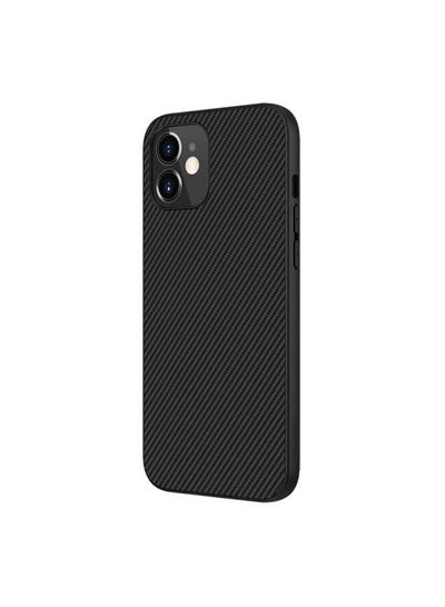 Buy Synthetic Fiber Protective Case For iPhone 12 Mini Black in UAE