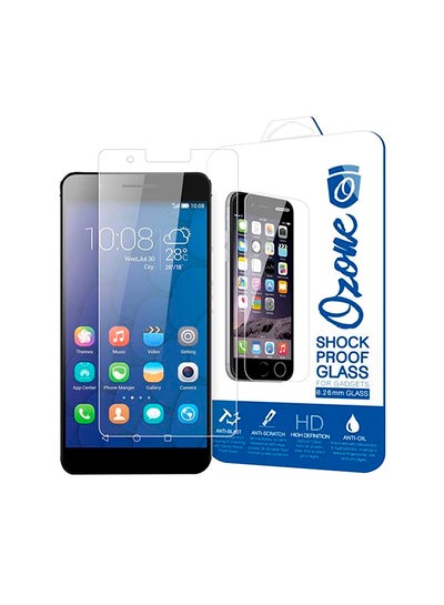 Buy 0.26mm Shockproof Tempered Glass Screen Protector For Huawei Honor 6 Plus Clear in UAE