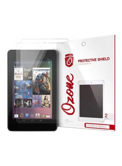 Buy Crystal HD Screen Protector Scratch Guard For Google Nexus 7 Clear in UAE