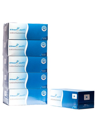 Buy Facial Tissue 2 Ply 200 Sheets White in UAE