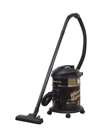 Buy Canister Vacuum Cleaner 21L 1800W 21 L 1800 W GVC-1800 Black in Saudi Arabia