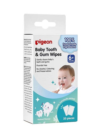 Buy Baby Tooth & Gum Wipes( Natural) in UAE