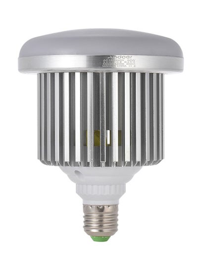 اشتري مصباح بلمبة LED مع جهاز تحكم عن بعد  فضي/أبيض في السعودية
