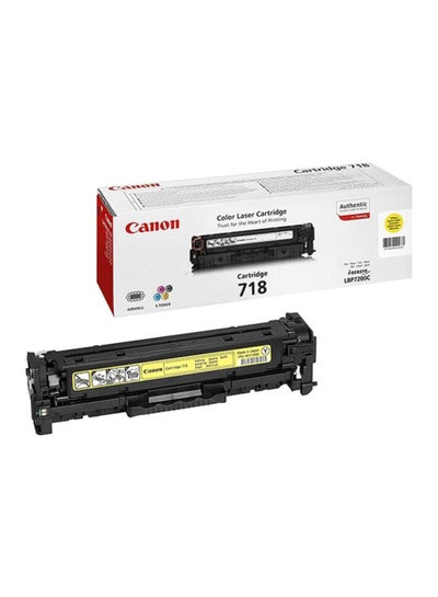 Buy 718 Toner Cartridge Yellow in UAE