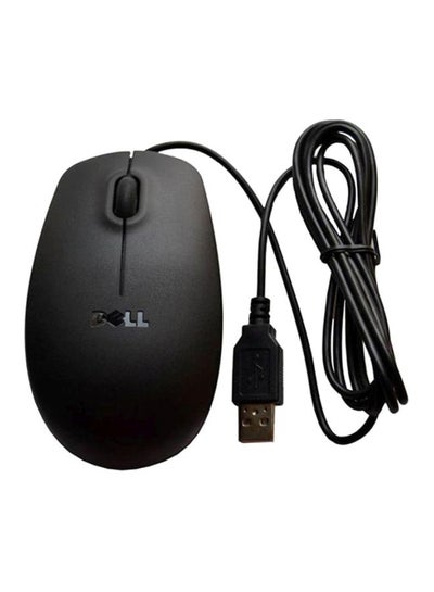 Buy MS111 USB Optical Mouse Black in Saudi Arabia