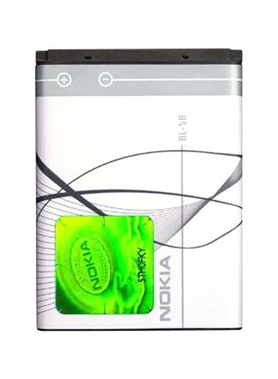 Buy 890.0 mAh Battery For Nokia BL-5B Black/White in UAE