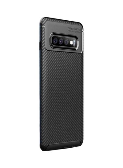 Buy Protective Case Cover For Samsung Galaxy S10 Plus Black in Saudi Arabia