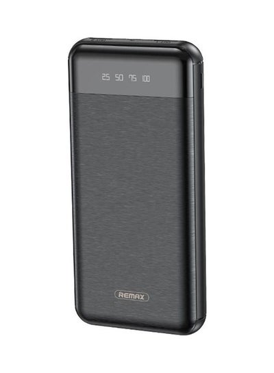 Buy 20000 mAh Power Bank-Yuneng Series 2.1A Fast Charge Power Bank 20000 mAh Rpp-195 - Black in Egypt