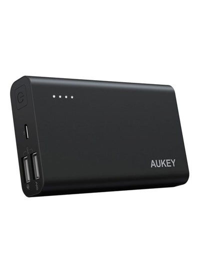 Buy 10050 mAh Quick Charge 3.0 Power Bank 2.2x6.35x10.5cm Black in Saudi Arabia