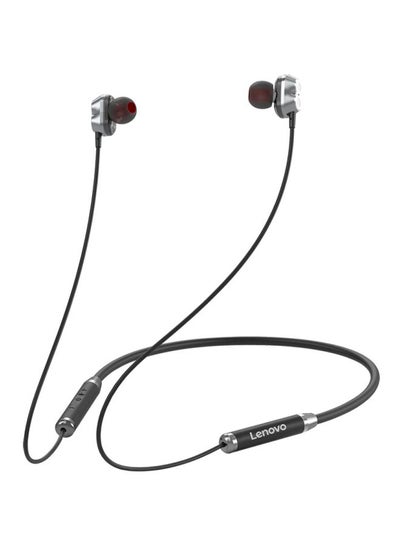Buy HE08 Bluetooth Wireless In-Ear Earphone Black in Saudi Arabia