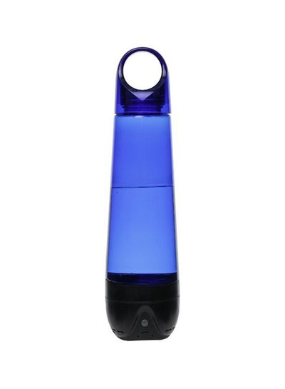 Buy Water Bottle Pattern Portable Bluetooth Wireless Speaker Blue/Black in Saudi Arabia