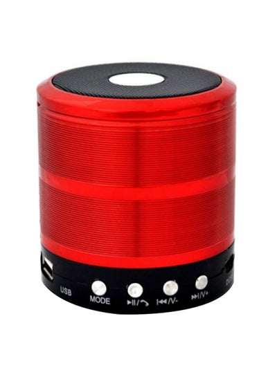 Buy Mini Bluetooth Speaker Red/Black in Egypt