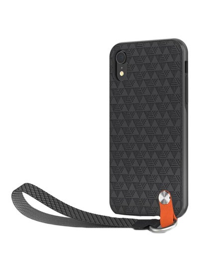 Buy Protective Case Cover For Apple iPhone XR Black/Grey/Orange in UAE