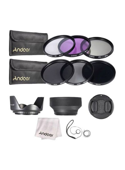 Buy Camera Lens Filter Kit Purple/Black/Grey in UAE