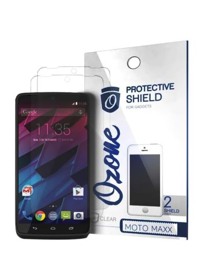 Buy Crystal HD Screen Protector Scratch Guard For Moto Maxx Clear in Saudi Arabia