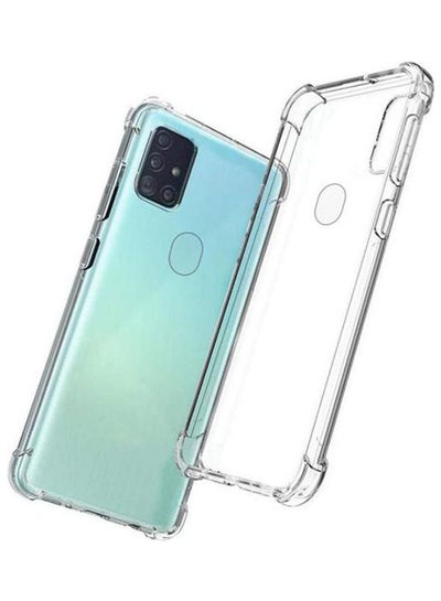 Buy Anti-Shock  Protectiv Case For Samsung Galaxy A21S Clear in Egypt