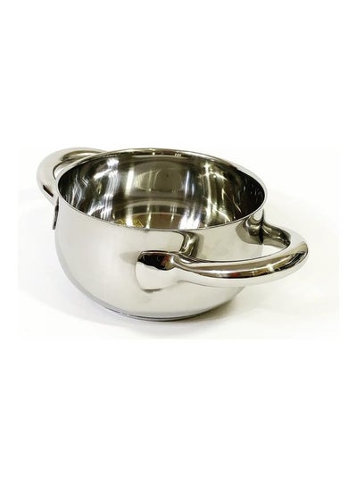 Buy Aluminum Cookware Pan Silver 14cm in Saudi Arabia