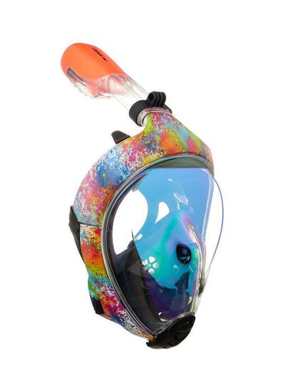 Buy Snorkeling Full Face Mask Mirror Glass Large  1.0 Piece L in Egypt