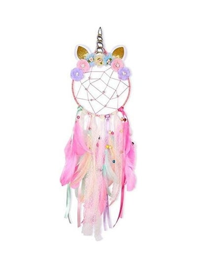 Buy Unicorn Dream Catcher Multicolour 20x72cm in Saudi Arabia