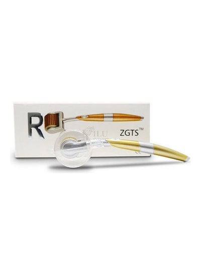 Buy Zgts Luxury Titanium Micro Needle  Roller 0.50 Gold And White 0.50mm in UAE