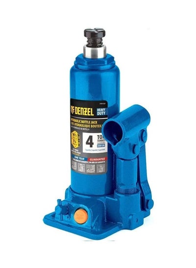 Buy 4T Hydraulick Bottle Jack Blue 8.43x4.69x4.61cm in UAE