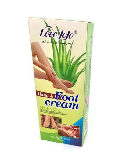 Buy Hand And Foot Cream With Aloe Vera Green 300ml in Saudi Arabia
