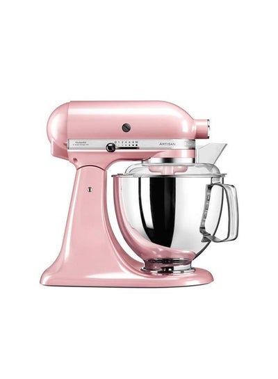 Buy Artisan Stand Mixer 4.8 L 300.0 W KD-5KSM175PSBSP Silk Pink in Saudi Arabia