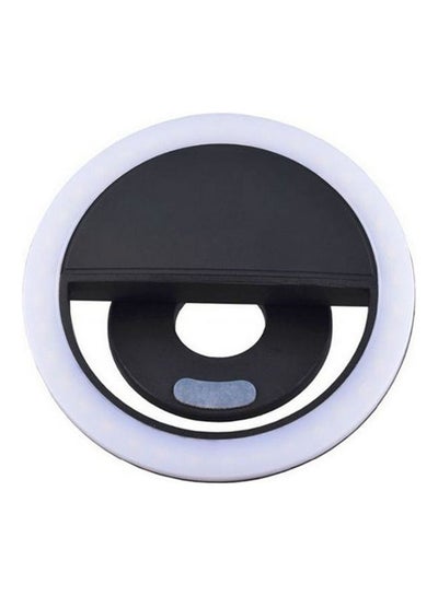 Buy Led Selfie Ring Flash Enhancing Light Beauty Luminous Case For Ios/Android Mobile Phone Black in Saudi Arabia