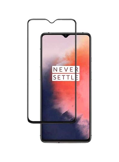 Buy 3D Glass Screen Protector For OnePlus 7T Black/Clear in UAE