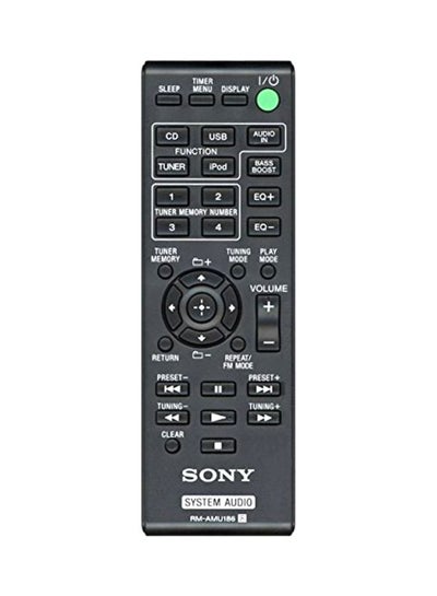 Buy Remote Control For Sony RM-AMU186 Music System Black/White in UAE