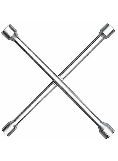 Buy Metric Lug Wrench Silver 14inch in UAE