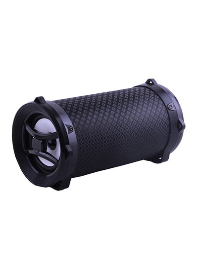 Buy Rechargeable Portable Bluetooth Speaker Black in Saudi Arabia