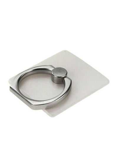 اشتري Finger Ring Holder Stand For All Mobile Phone Silver في السعودية