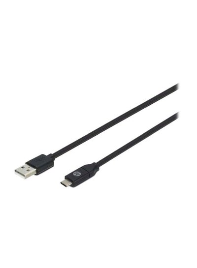 Buy USB A To USB C Cable Black in UAE