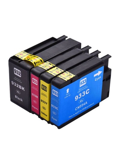 Buy 4-Piece Ink Cartridge Set Multicolour in Saudi Arabia