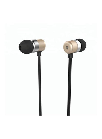 اشتري Metal Stereo Earphone Gold في مصر