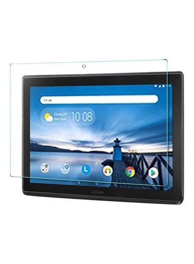 Buy Tempered Glass Screen Protector For Lenovo Tab E10 10.1-Inch Clear in Saudi Arabia