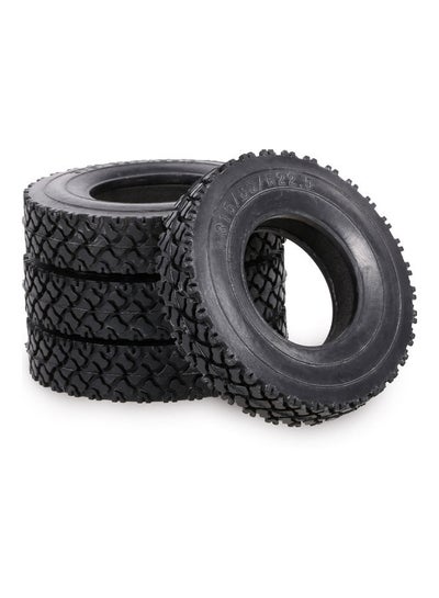 Buy 4-Piece Rubber Wheel For 1:14 Tamiya RC Car in Saudi Arabia